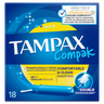 Tampax Compak Regular Tampons With Applicator X18