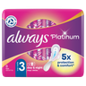 Always Platinum Day & Night (Size 3) Pads Wings 8 Sanitary Towels