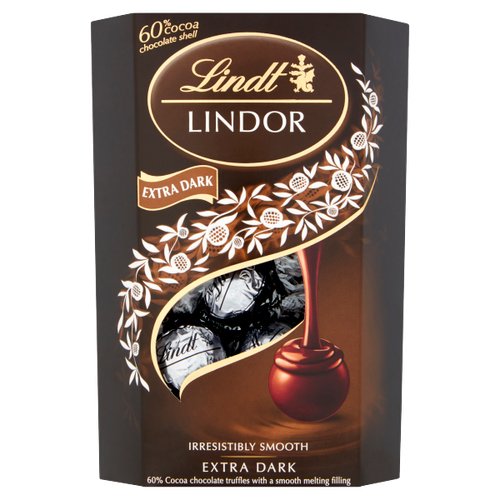 Lindt Lindor Extra Dark Chocolate Truffles Box 200g We Get Any Stock 9735