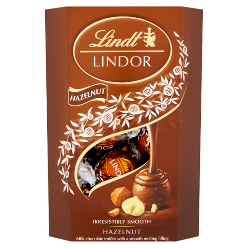 Lindt Lindor Hazelnut Truffles Chocolate Truffles 200g