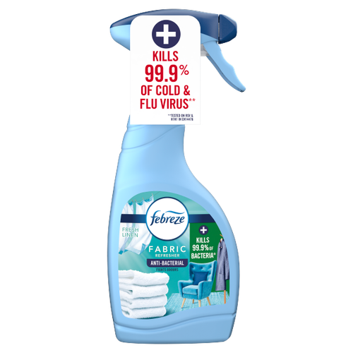 Febreze Fabric Spray Anti Bacterial Linen 500ml