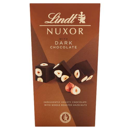 Lindt Nuxor With Dark Chocolate And Whole Roasted Hazelnuts Box 165g We Get Any Stock 2817