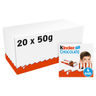 Kinder Small Chocolate Bars Multipack 4 x 12.5g (50g)