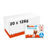 Kinder Medium Chocolate Bars 6 x 21g (126g)