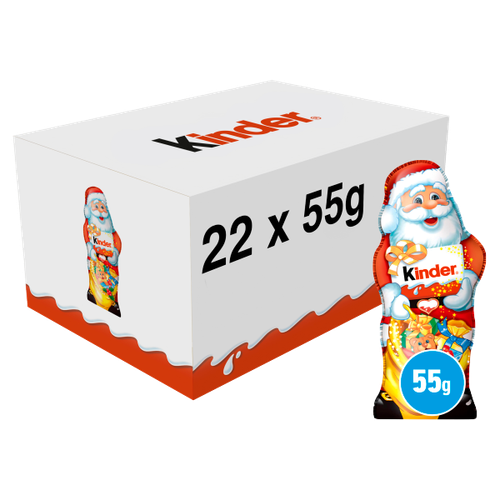 Kinder Chocolate Hollow Santa Figure 55g