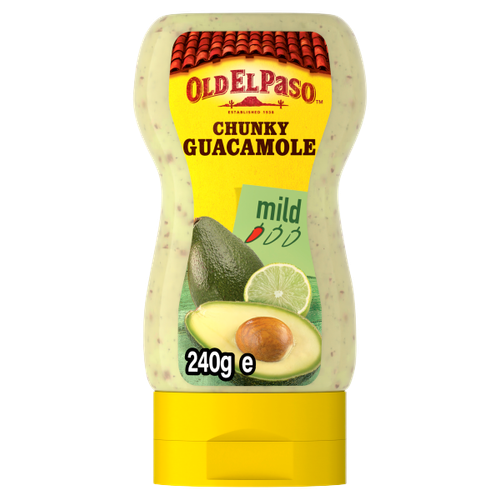 Old El Paso Squeezy Chunky Guacamole 240g