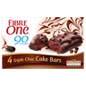 Fibre One 90 Calorie Triple Choc Cake Bars 4 x 25g (100g)