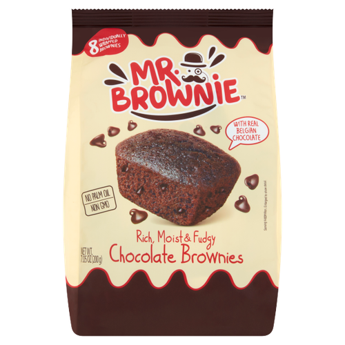 Mr Brownie 8 Chocolate Brownies 200g