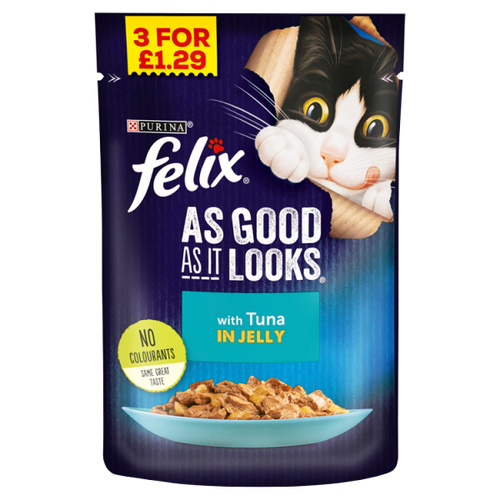 Felix As Good As It Looks with Tuna in Jelly 100g