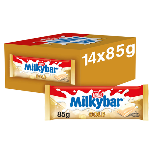 Milkybar Gold Caramel Flavour White Chocolate 85g