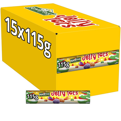 Rowntrees Jelly Tots Giant Tube 115g