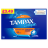 Tampax Compak Tampons Regular PMP £3.49 18s