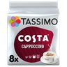 Tassimo Costa Cappuccino Coffee Pods x8