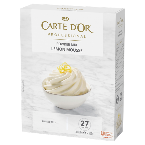 Carte D'or Lemon Mousse Powder Mix 600g