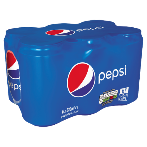 Pepsi Cola Can 6x330ml