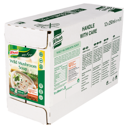 Knorr 100% Soup Bag Mushroom 250ml