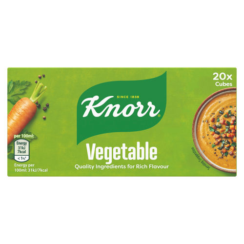 Knorr  Stock Cubes Vegetable 20 x 10 g 