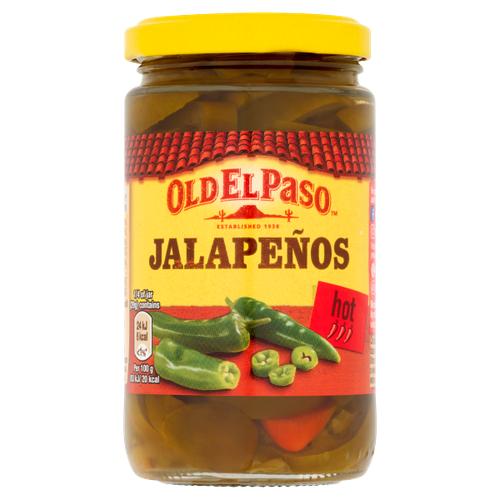 Old El Paso Sliced Green Jalapenos 215g