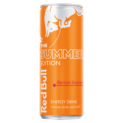 Red Bull The Summer Edition Apricot-Strawberry Energy Drink 250ml