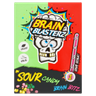 Brain Blasterz Mega Sour Candy Brain Bitz Mini Bonbons Lemon and Raspberry Flavour 45g