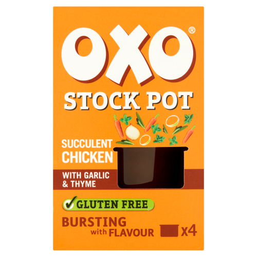 OXO Chicken Stock Pots 4 x 20g