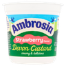 Ambrosia Strawberry Flavour Devon Custard 150g
