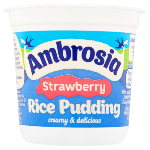 Ambrosia Strawberry Rice Pudding 150g