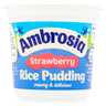 Ambrosia Strawberry Rice Pudding 150g
