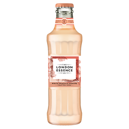 London Essence White Peach & Jasmine Crafted Soda 200ml