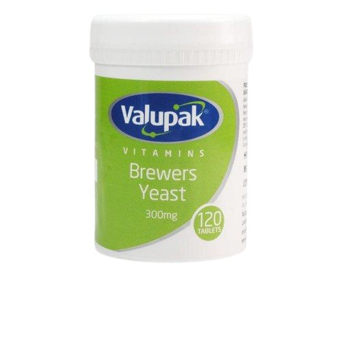 Valupak Brewers Yeast 300mg 120 Tablet