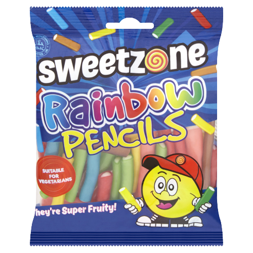 Sweetzone Rainbow Pencils 12x90g