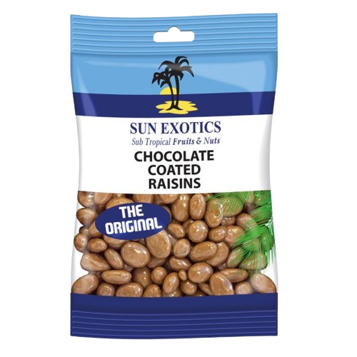 Sun Exotic Chocolate Raisins 90g