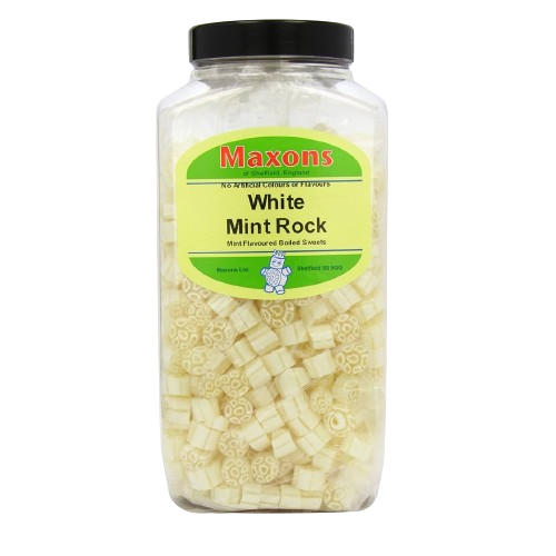 Maxons White Mint Rock Jar 3.18kg