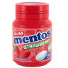 Mentos Strawberry Gum Bottle 40 Pieces 56g