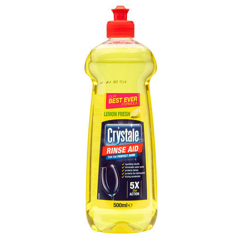 Crystale Rinse Aid Lemon 500ml