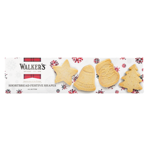 Walkers Festive Shapes Shortbread 175g