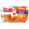 Dole Tropical Fruit in Juice  4 x 113g