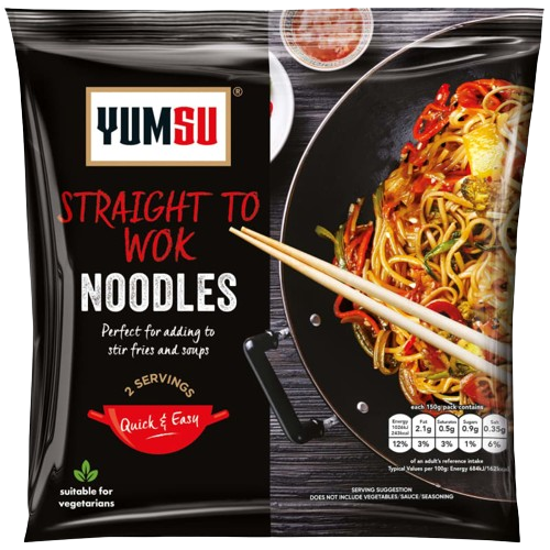 Yumsu Straight To Wok Instant Noodles 300g