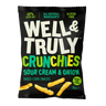 Well & Truly Crunchies Sour Cream & Onion Baked Corn Snacks 30g