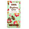 GNAW 70% Dark Chocolate Raspberry Crisp Bar Vegan 100g