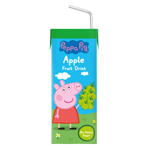 Peppa Pig 50% Apple Fruit Tetra Drink 3x200ml