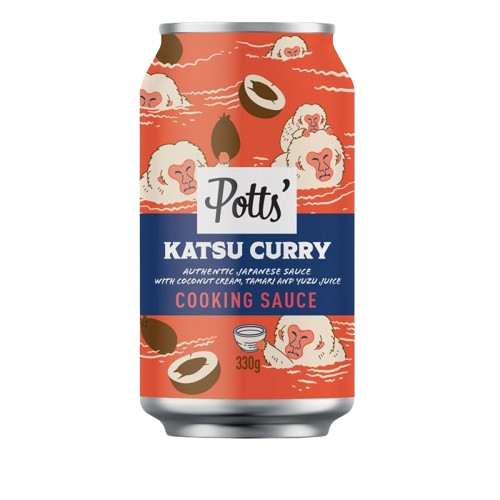 Potts Katsu Curry Sauce Can 330g