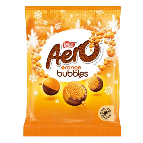 Aero Bubbles Orange Pouch Bag 70g