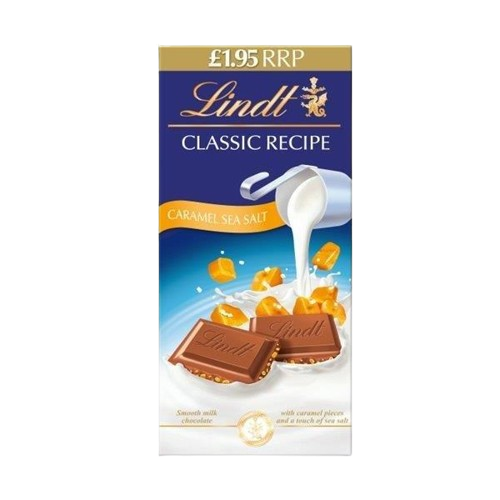 Lindt Classic Recipe Caramel PM £1.95 100g