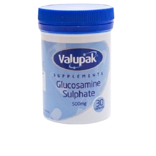 Valupak Glucosamine Sulphate 500mg 30 Capsule