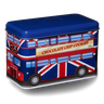 Proudly Uk London Bus Money Box Tin Chocolate Chip Cookies 200g