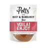 Potts Beef and Burgundy Jus 250g