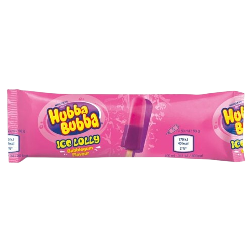 Hubba Bubba Bubblegum Ice Lolly 50g