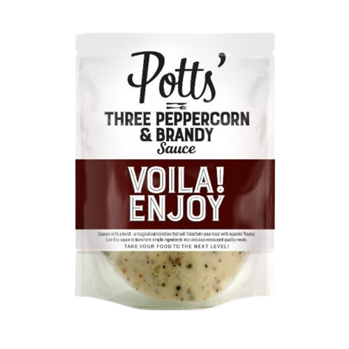 Potts Three Peppercorn Sauce 75g