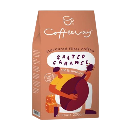 Coffeeway Salted Caramel Flavoured Filter Coffee 200g